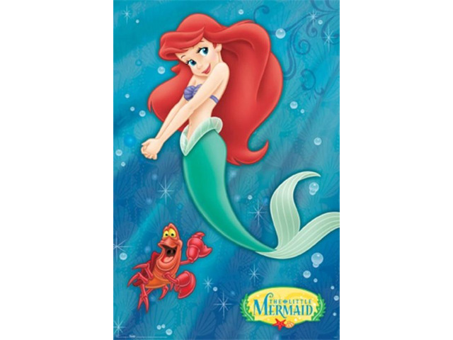 Ariel Poster Print (22 x 34)