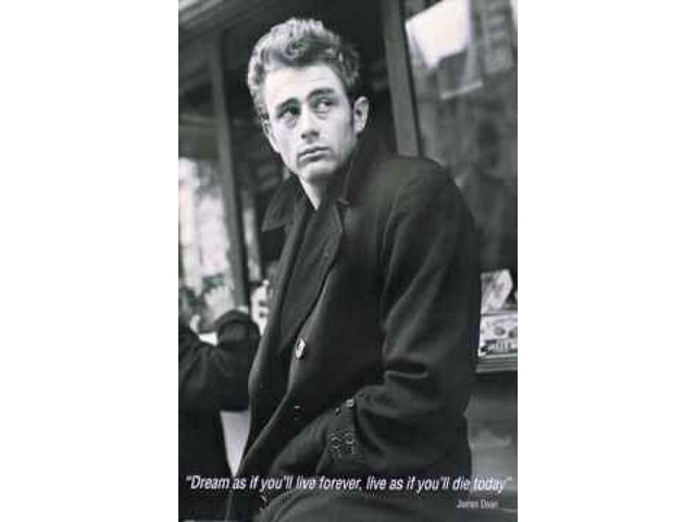 James Dean - Dream as if You Live Poster Print (24 X 36)