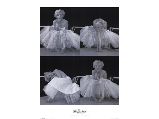 Marilyn Monroe - Ballerina Sequence Poster Print by Milton Greene (22 x 34)