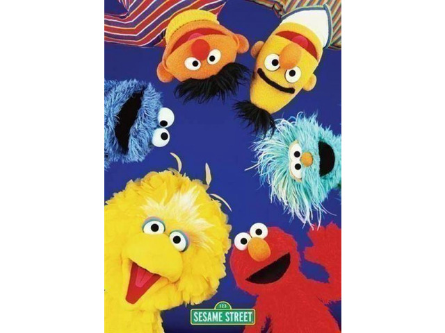 Sesame Street Cast Poster Print By (24 X 36)