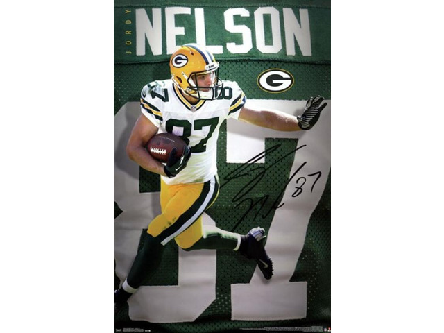 Green Bay Packers - Jordy Nelson 2014 Poster Print (22 x 34)