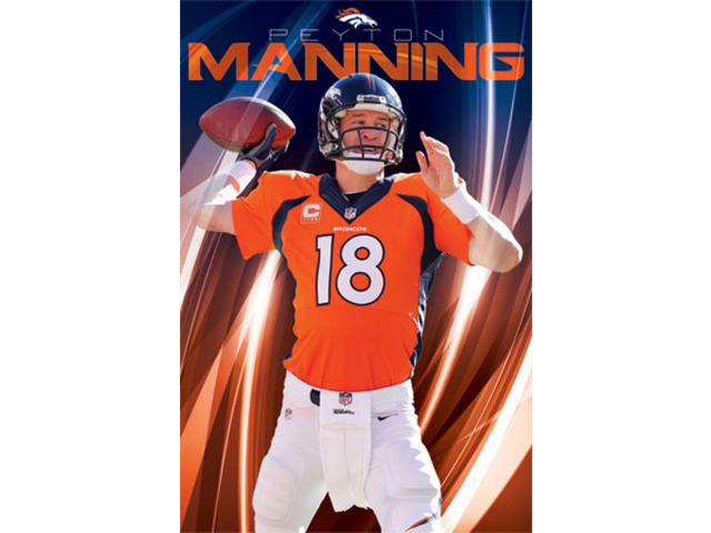 Denver Broncos - Peyton Manning 2014 Poster Print (22 x 34)