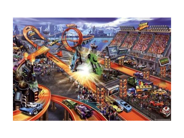 Hot Wheels - Crash Poster Print (36 x 24)