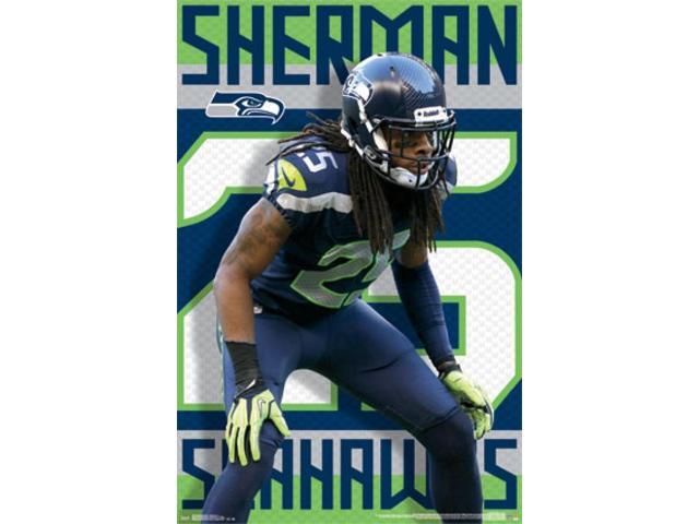 Seattle Seahawks - Richard Sherman 14 Poster Print (24 x 36)