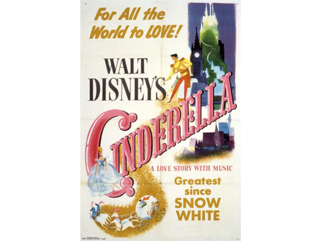 Cinderella - One Sheet Poster Print (24 x 36)
