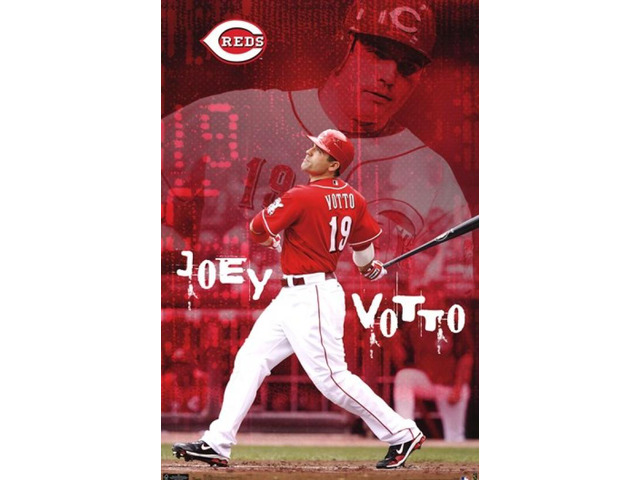 Reds - J Votto 11 Poster Print (24 x 36)