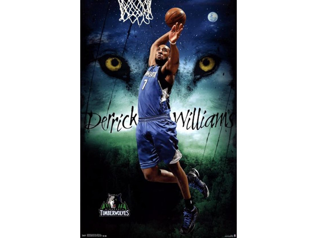 Minnesota Timberwolves - D Williams 13 Poster Print (24 x 36)
