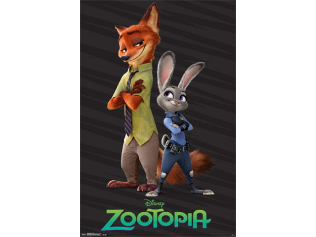 Zootopia - Partners Poster Print (22 x 34)