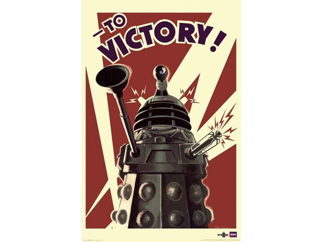 Doctor Who - Dalek To Victory Poster Print (24 X 36)