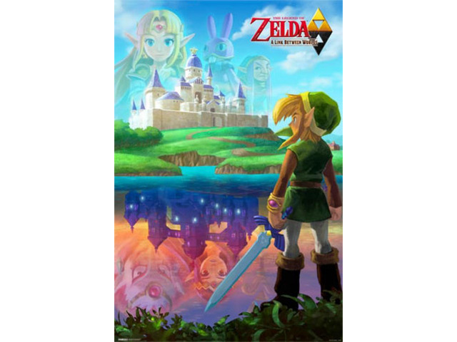Legend of Zelda - Two Worlds Poster Print (24 x 36)