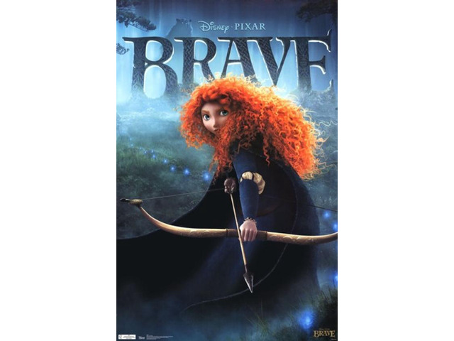 Disney Brave Movie Cover Poster Print (24 x 36)