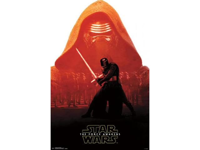 Star Wars The Force Awakens - Kylo Ren Badge Poster Print (22 x 34)