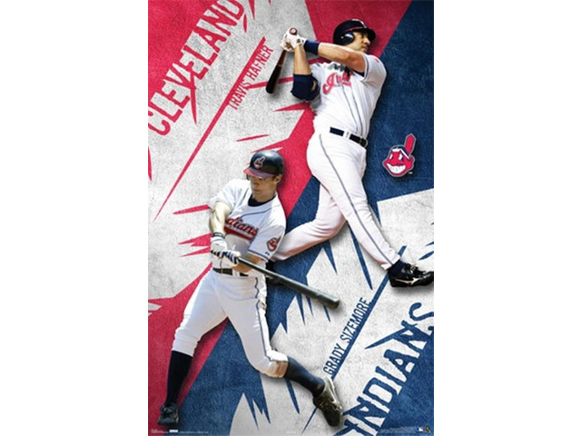 Cleveland Indians - Collage Poster Print (24 x 36)