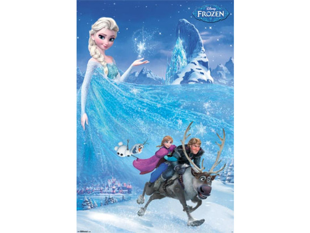 Mural - Frozen Poster Print (42 x 62)