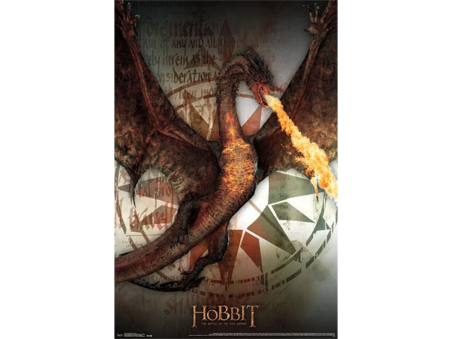 The Hobbit 3 - Smaug Poster Print (22 x 34)