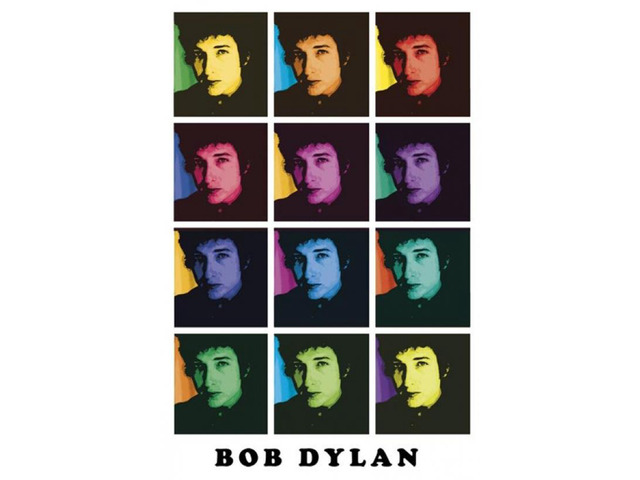 Bob Dylan - Pop Art Colors Poster Print (22 x 34)