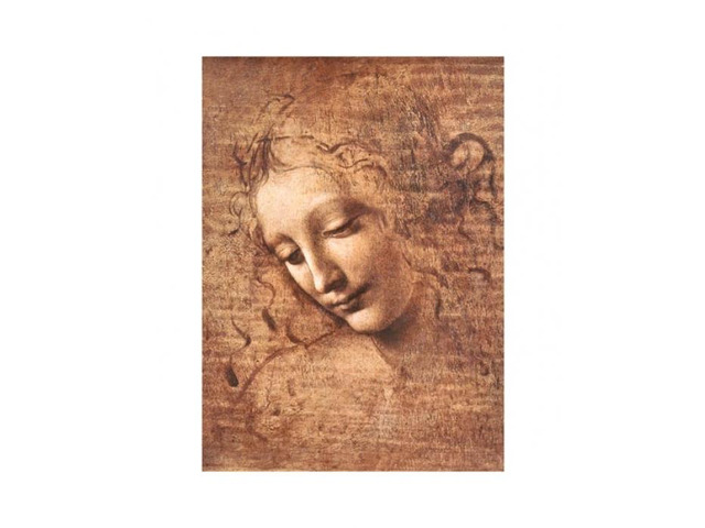 Female Head - La Scapigliata Poster Print (11 x 14)