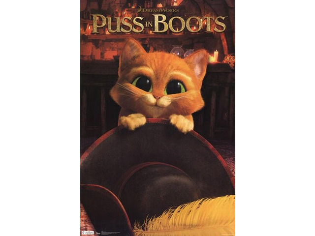 Puss in Boots - Eyes Poster Print (24 x 36)