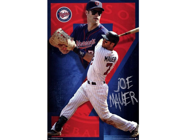 Minnesota Twins_ - J Mauer 14 Poster Print (24 x 36)