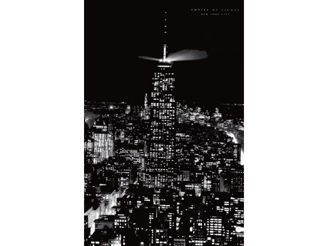 Empire of Lights - New York City Poster Print (22 x 34)