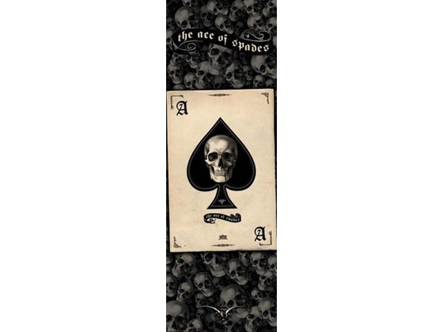 Ace Of Spades Poster Print (21 x 62)