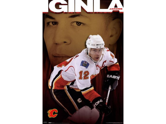 Calgary Flames - Jarome Iginla 2009 Poster Print (24 x 36)
