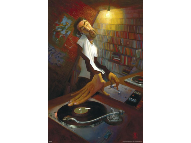 Justin Bua - The DJ Poster Print (24 x 36)