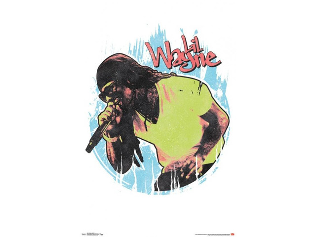 Lil Wayne - Splatter Poster Print (22 x 34)