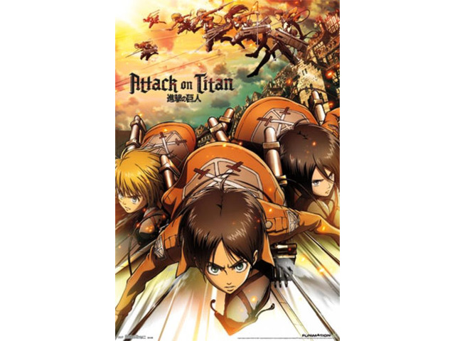 Posterazzi TIARP13801 Attack on Titan - Attack Poster Print - 24 x 36 in.