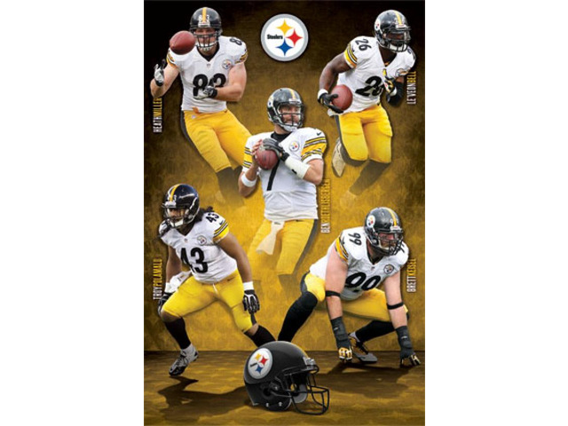 Pittsburgh Steelers - Team 14 Poster Print (24 x 36)