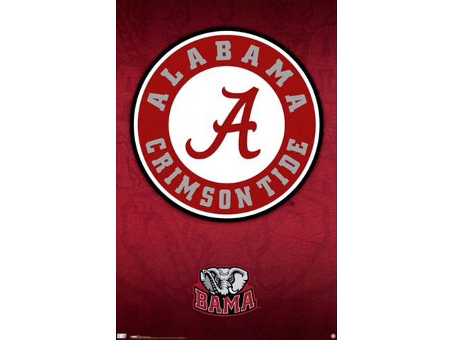University of Alabama - Logo 10 Poster Print (24 x 36)