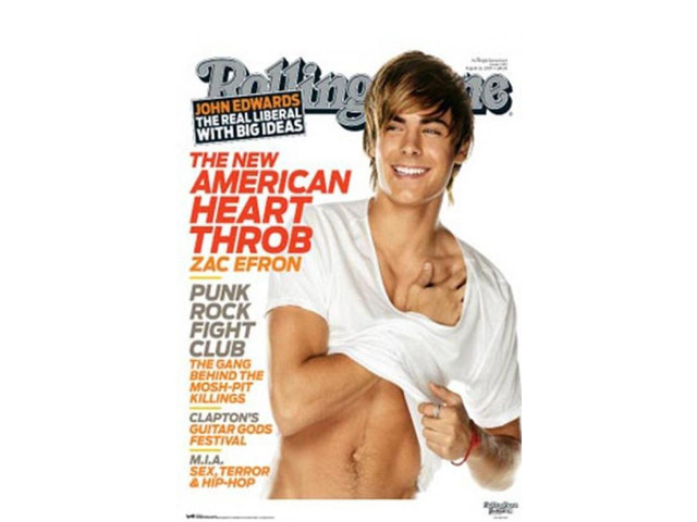 Rolling Stone - Zac Efron Poster Print (22 x 34)