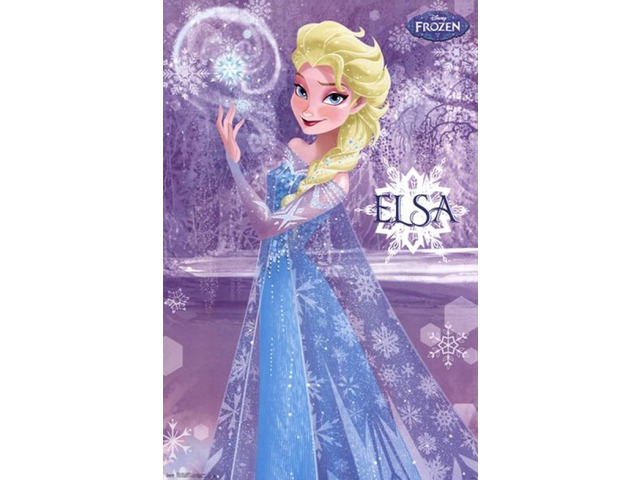 Frozen - Elsa Snowflake Poster Print (22 x 34)