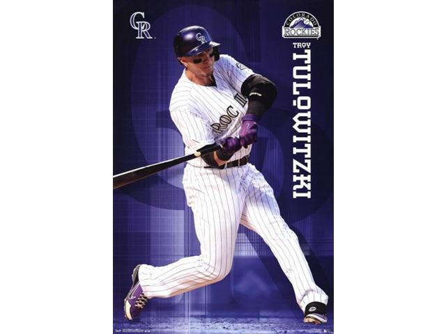 Colorado Rockies - Troy Tulowitzki 2014 Poster Print (24 x 36)