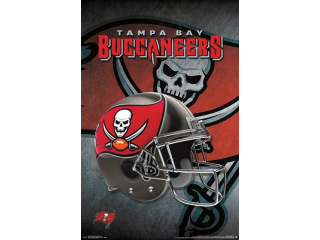 Tampa Bay Buccaneers - Helmet 16 Poster Print (22 x 34)