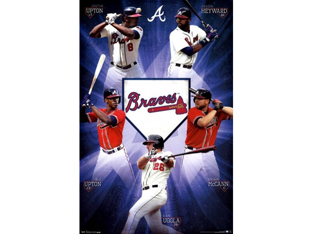 Atlanta Braves - Team 13 Poster Print (24 x 36)