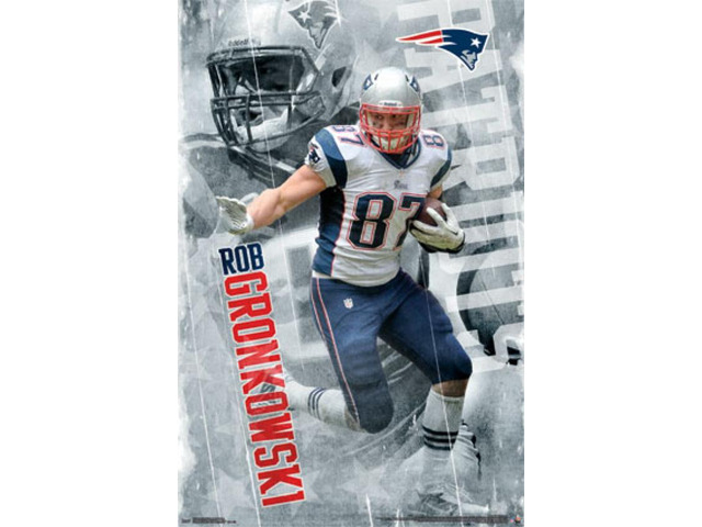 New England Patriots - R Gronkowski 14 Poster Print (22 x 34)