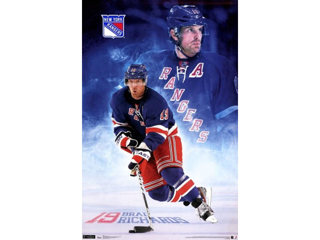 NY Rangers_ - B Richards 11 Poster Print (24 x 36)