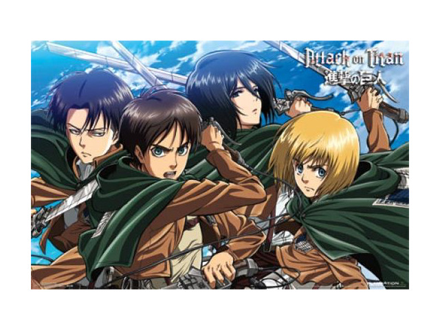 Attack on Titan - Swords Poster Print (22 x 34)