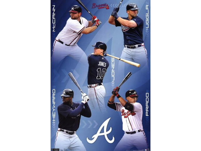 Atlanta Braves - Collage 2011 Poster Print (24 x 36)