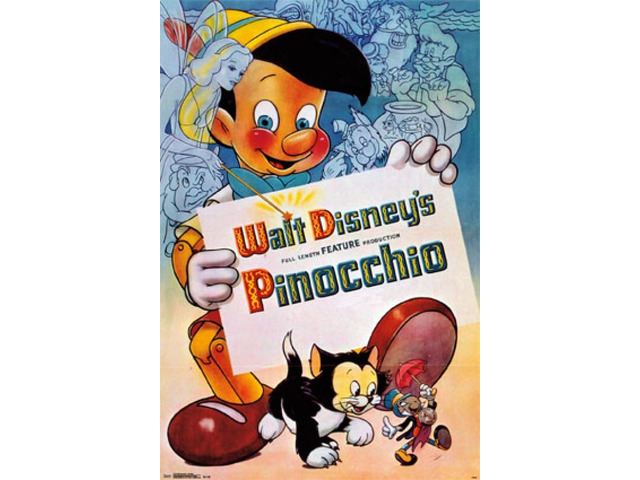 Pinocchio - One Sheet Poster Print (24 x 36)