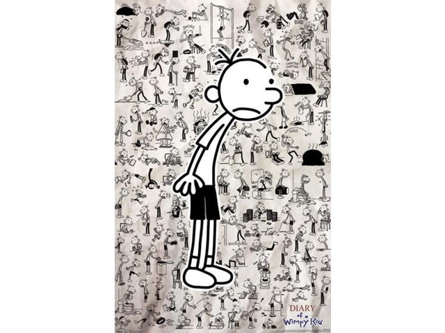 Wimpy Kid - Art Poster Print (24 x 36)