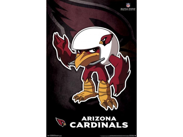 Arizona Cardinals - Rusher 13 Poster Print (22 x 34)