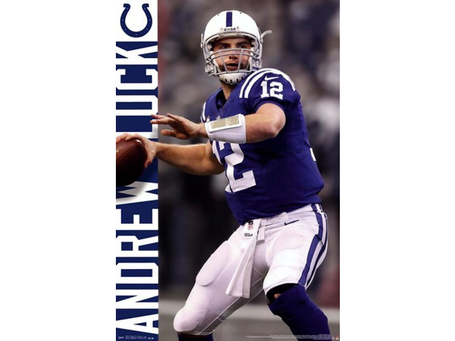 Indianapolis Colts - Andrew Luck 2014 Poster Print (22 x 34)