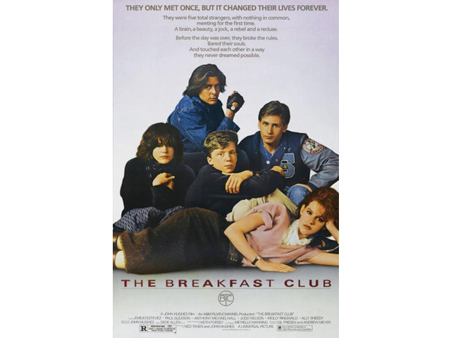 Breakfast Club Movie Movie Poster Print (24 X 36)