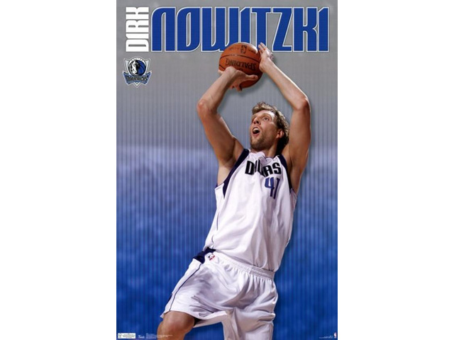 Mavericks - D Nowitzki 11 Poster Print (22 x 34)