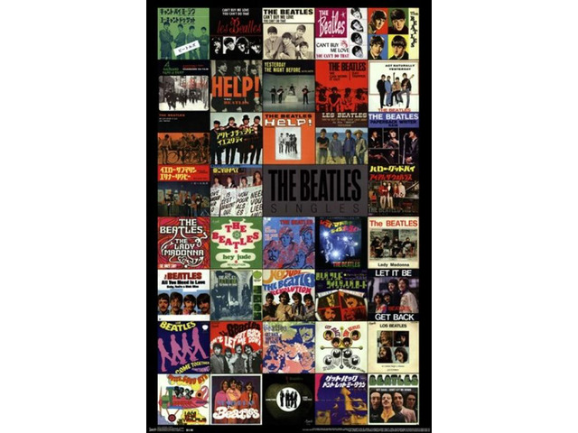 The Beatles - Singles Poster Print (22 x 34)