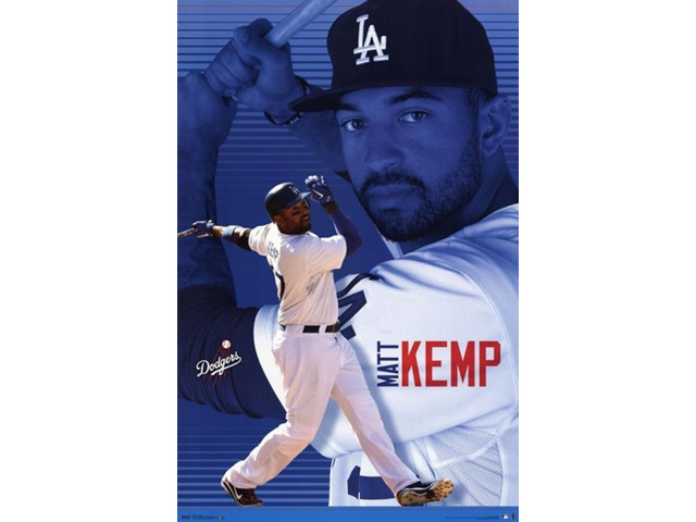 Los Angeles Dodgers - M Kemp 13 Poster Print (22 x 34)