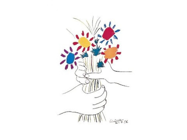 Picasso Petite Fleurs Poster Print (22 x 34)