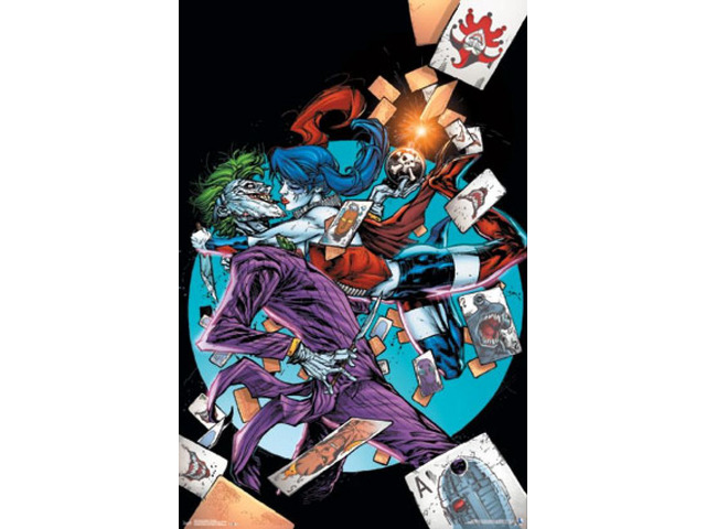 Joker & Harley - Love Hurts Poster Print (22 x 34)